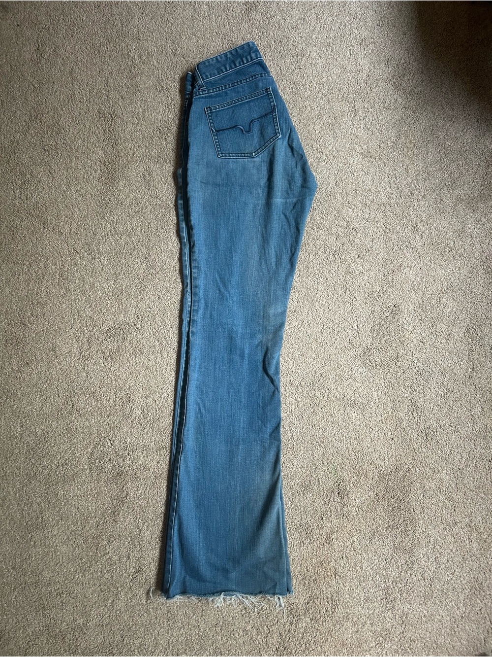 Kimes Ranch Blue Flared Jeans